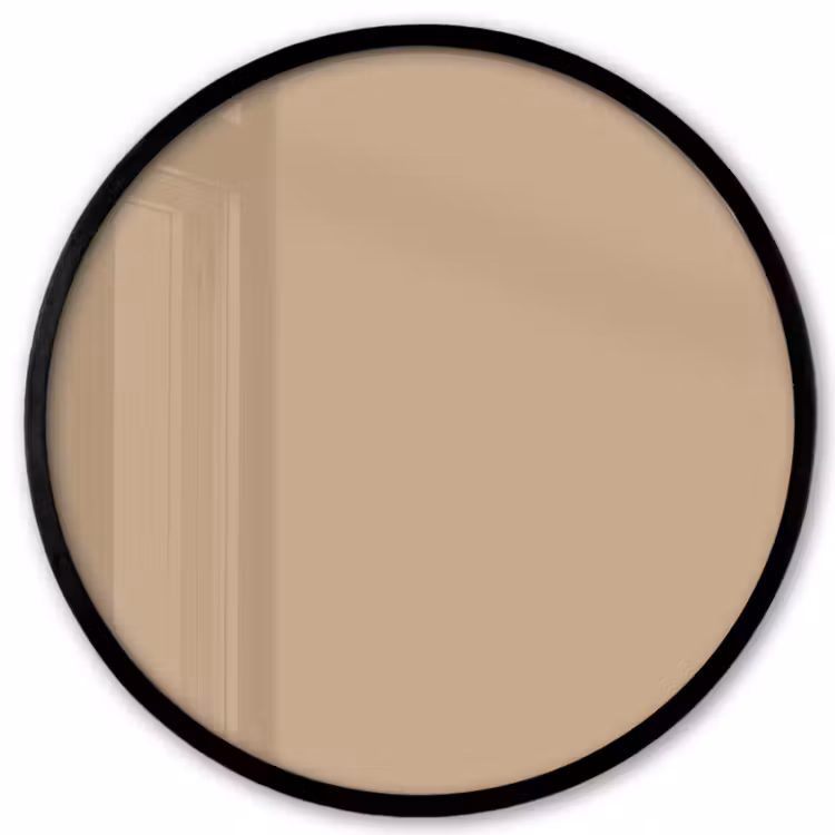 Soft - Taupe - Bruin Fotolijst rond zonder passe partout klein 856 -3d