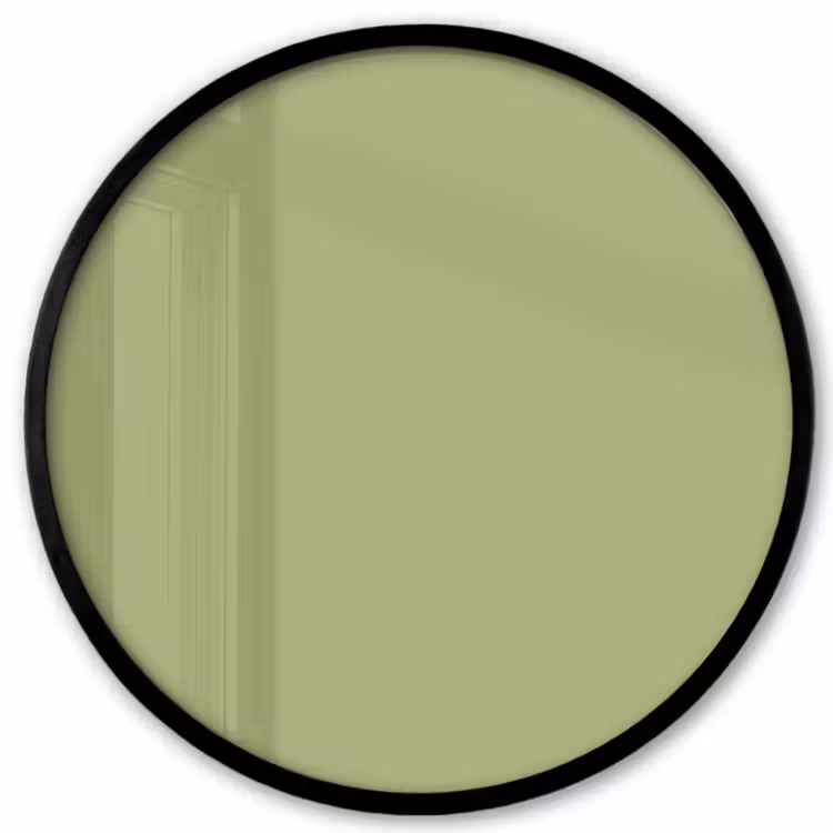 Whispering - Sage - Groen Fotolijst rond zonder passe partout klein 856 -3d