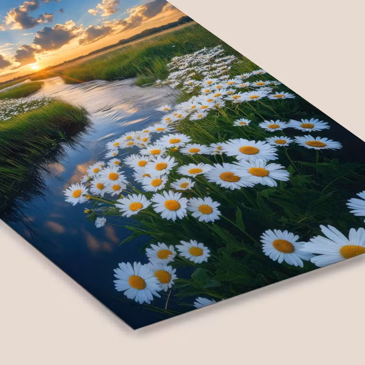 Beekje - Landschap - Margriet fotolijst zwart zonder passe partout klein -zsfeer6