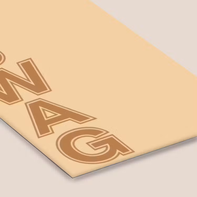 Swag - Bruin - Beige fotolijst zwart zonder passe partout klein -zsfeer6