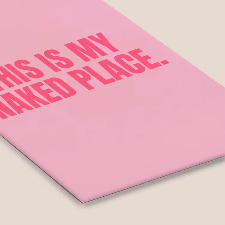 Tekst - Modern - Roze fotolijst zwart zonder passe partout klein -zsfeer6