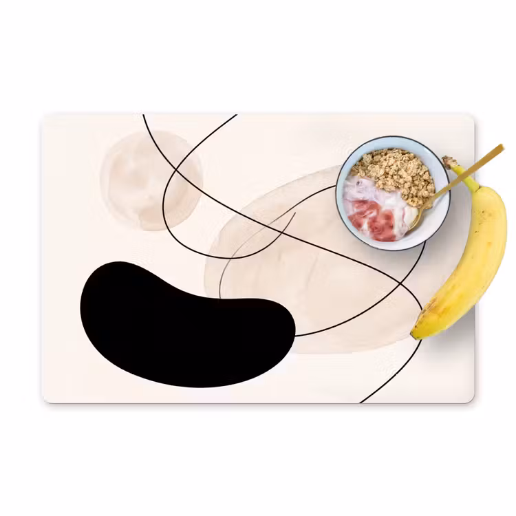 Placemat - 6 pieces - Abstract - Forms - Art - Abstract - Vormen - Kunst Placemat vinyl groot