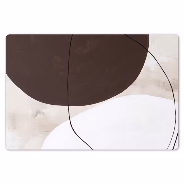 Placemat - 6 pieces - Abstract - Forms - Modern - Abstract - Vormen - Modern Placemat vinyl groot