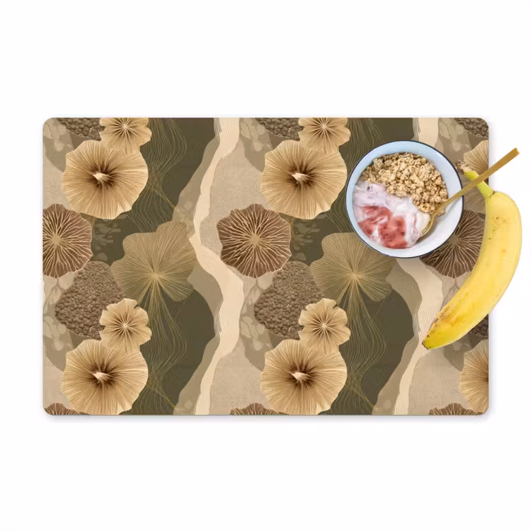 Abstract - Modern - Groen Placemat vinyl groot 368 -zzzproduct_Kitchenyeah-website