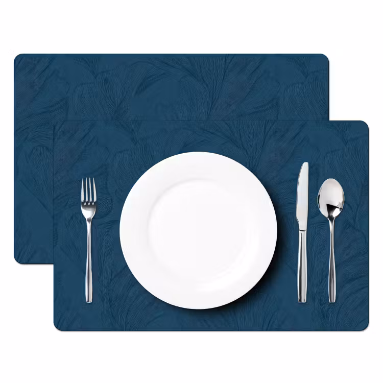 Abstract - Patroon - Donkerblauw - Elegant Placemat vinyl groot 368 -zzsfeer2_Kitchenyeah-website