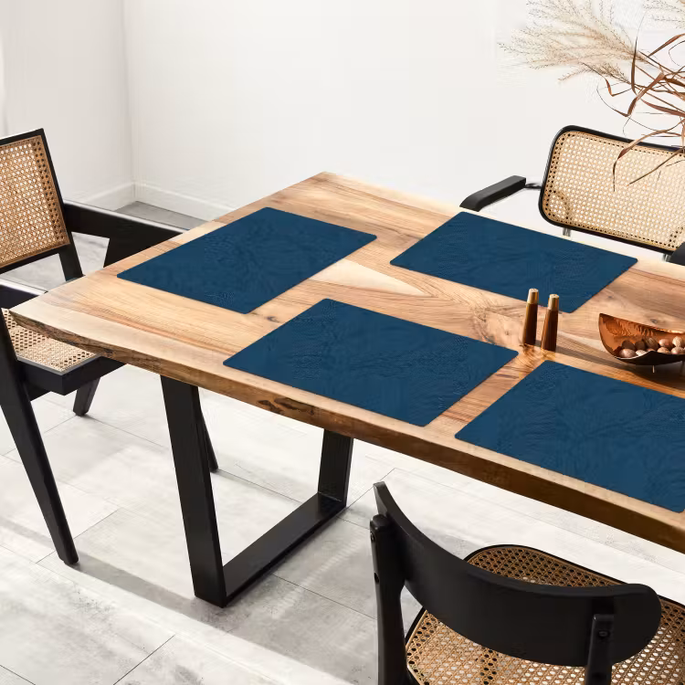 Abstract - Patroon - Donkerblauw - Elegant Placemat vinyl groot 368 -zzsfeer4_Kitchenyeah-website