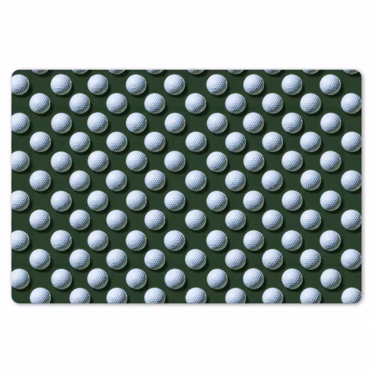 Ballen - Golf - Groen Placemat vinyl groot 368 -zzsfeer1_Kitchenyeah-website