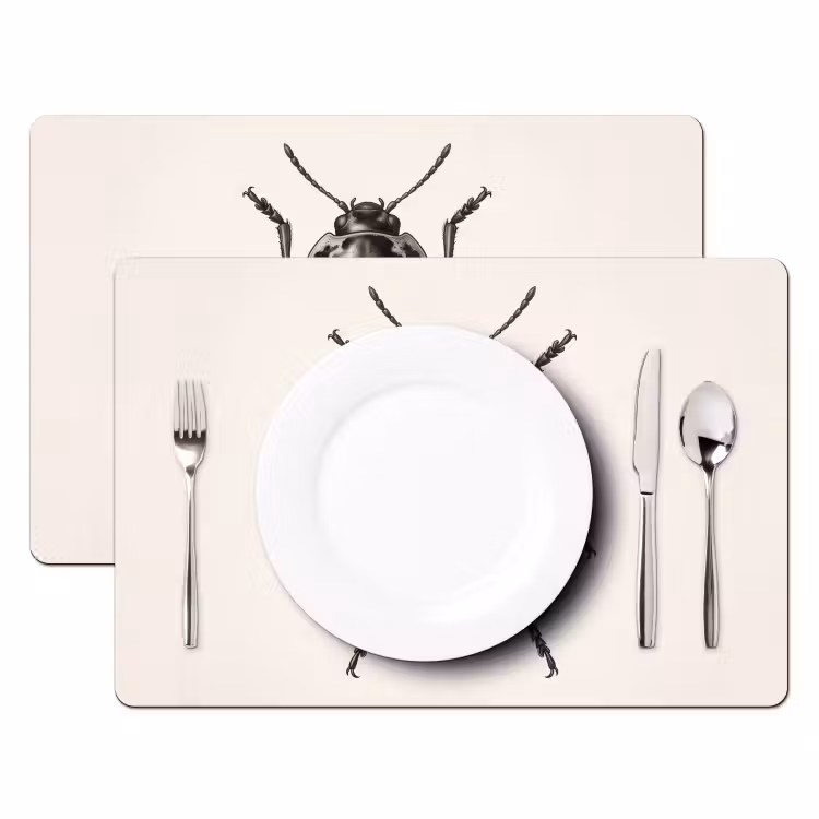 Kever - Insect - Vintage Placemat vinyl groot -zzsfeer2_Kitchenyeah-website