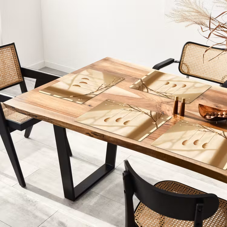 Beige - Paastak - Eieren Placemat vinyl groot -zzsfeer4_Kitchenyeah-website