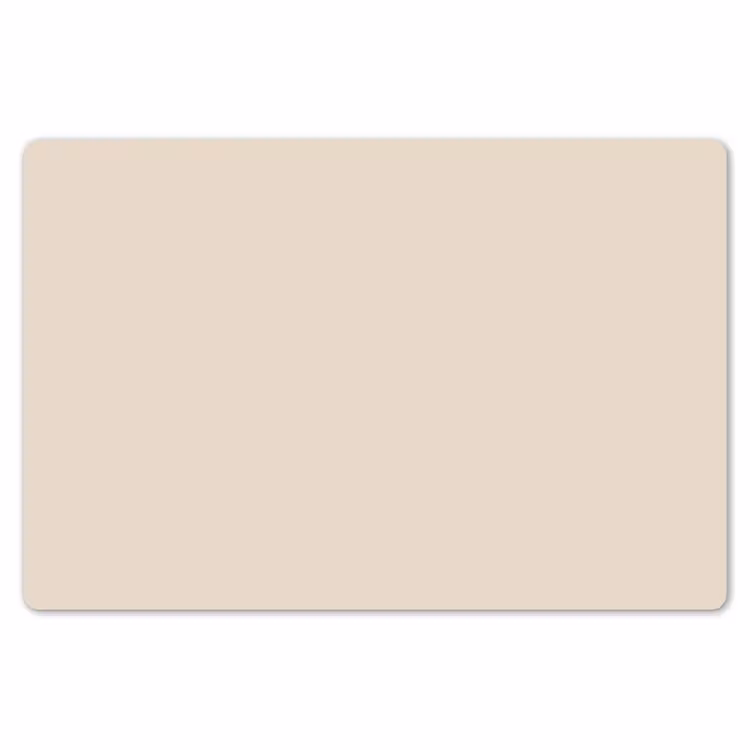 Beige - Effen kleur Placemat vinyl groot 368 -zzsfeer1_Kitchenyeah-website