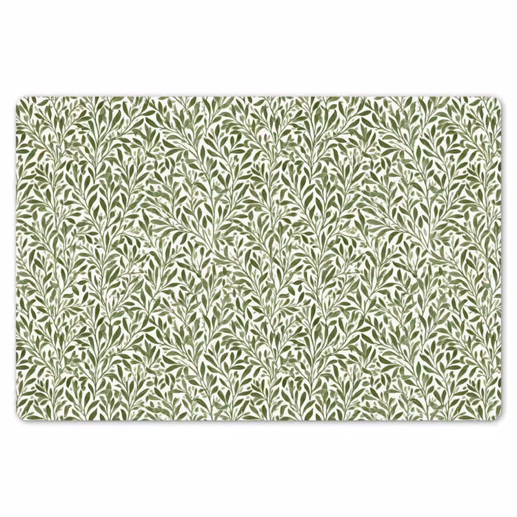 Botanisch - Takken - Groen Placemat vinyl groot 368 -zzsfeer1_Kitchenyeah-website
