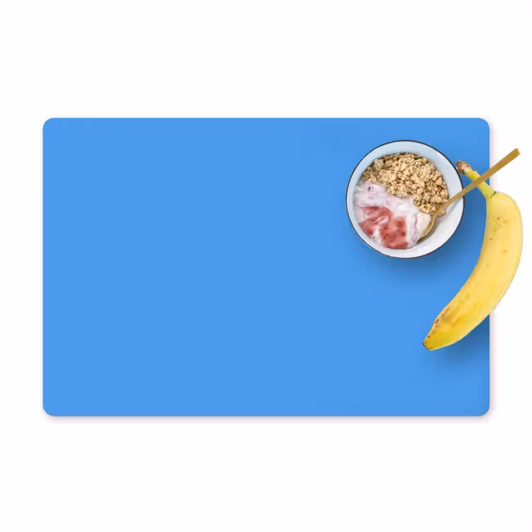 Bright - Azure - Blauw Placemat vinyl groot 368 -zzzproduct_Kitchenyeah-website
