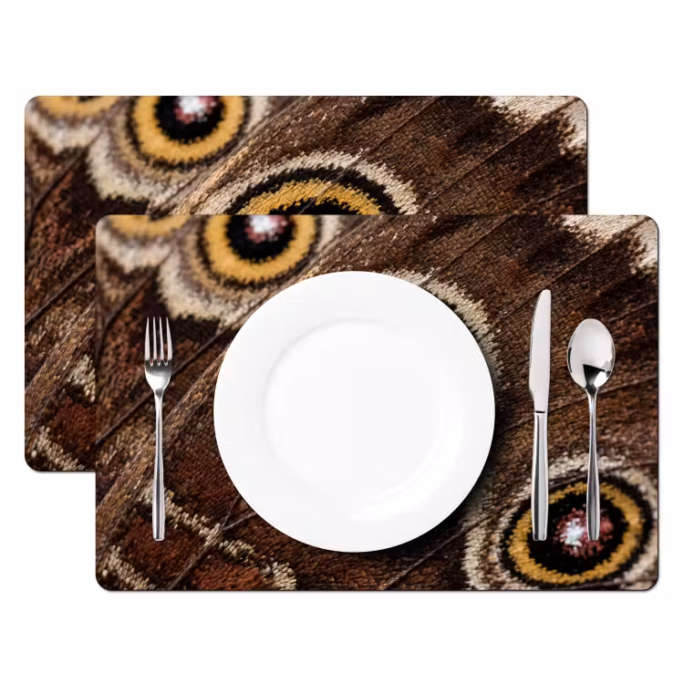 Vlinder - Vleugel - Abstract Placemat vinyl groot -zzsfeer2_Kitchenyeah-website