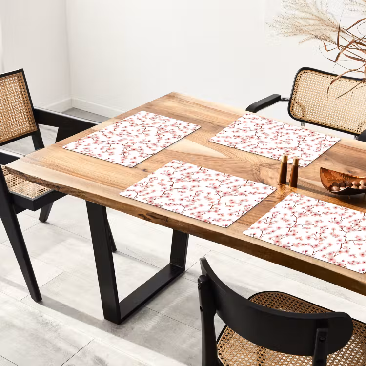 Kersenbloesem - Takken - Roze Placemat vinyl groot 368 -zzsfeer4_Kitchenyeah-website