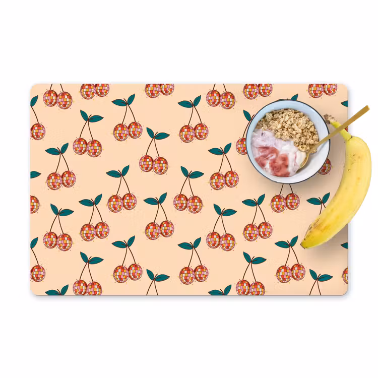 Kers - Disco - Patroon Placemat vinyl groot 368 -zzzproduct_Kitchenyeah-website