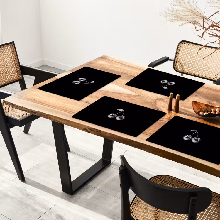 Kers - Luxueus - Metallic Placemat vinyl groot -zzsfeer4_Kitchenyeah-website