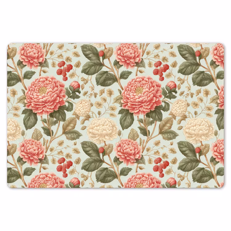 Klassiek - Botanisch - Veelkleurig Placemat vinyl groot 368 -zzsfeer1_Kitchenyeah-website