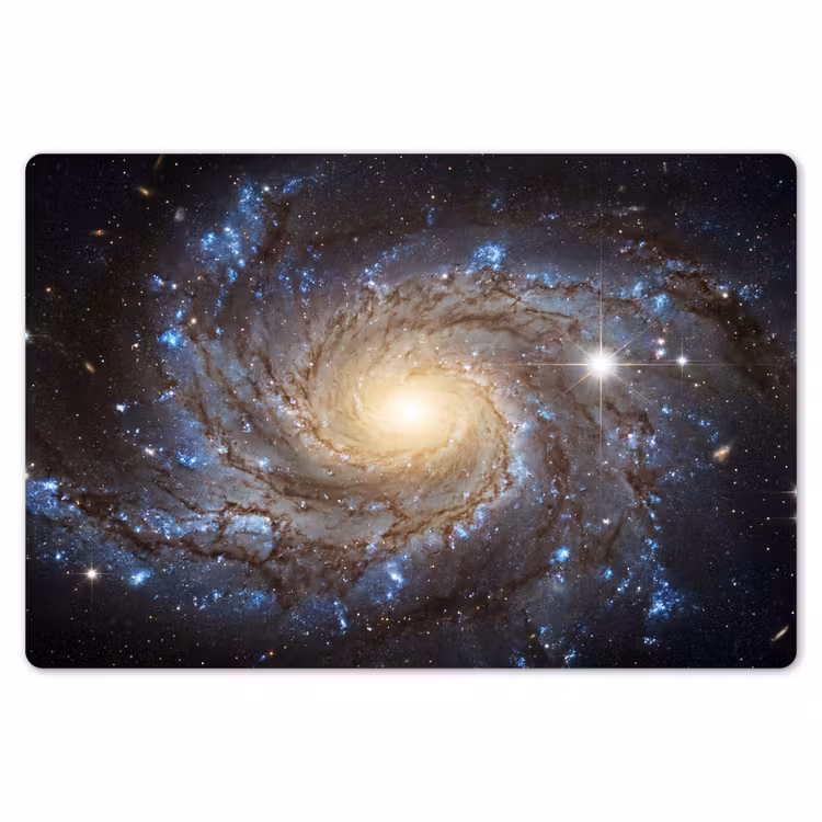 Kosmos - Sterrenstelsel - Donker Placemat vinyl groot -zzsfeer1_Kitchenyeah-website