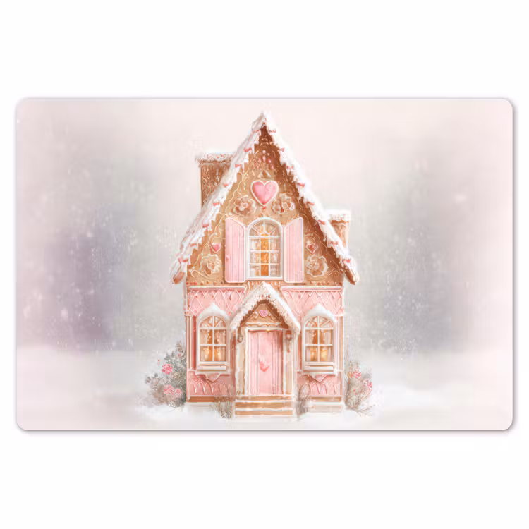 Huisje - Suiker - Pastel Placemat vinyl groot -zzsfeer1_Kitchenyeah-website