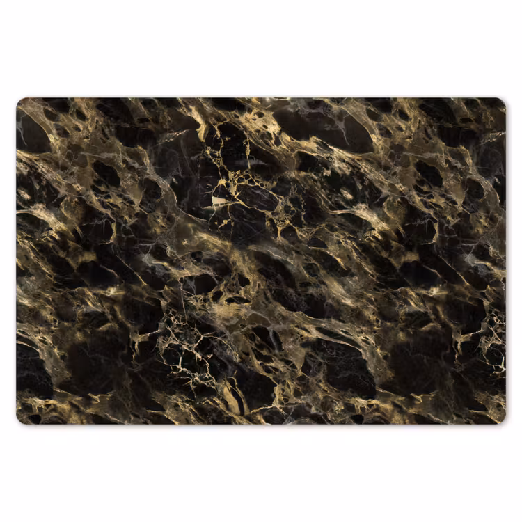 Kristal - Goud - Zwart - Marmer Placemat vinyl groot 368 -zzsfeer1_Kitchenyeah-website