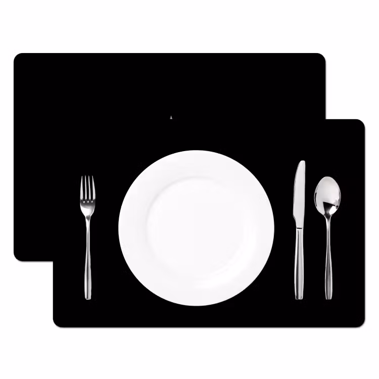 Cupcake - Luxueus - Zilver Placemat vinyl groot -zzsfeer2_Kitchenyeah-website