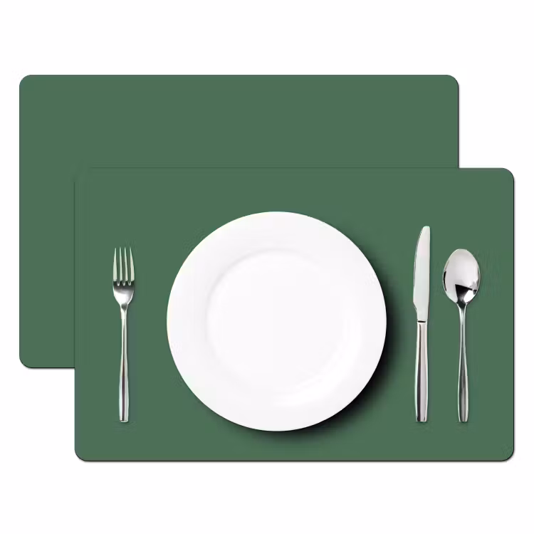 Deep - Sagewood - Groen Placemat vinyl groot 368 -zzsfeer2_Kitchenyeah-website