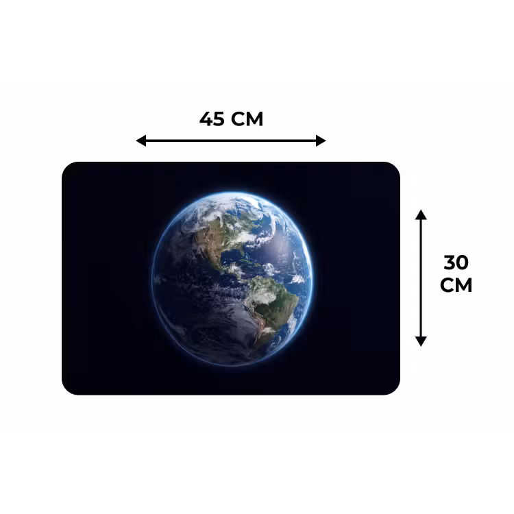 Placemat - 6 pieces - Earth - Space - Cosmos - Aarde - Ruimte - Kosmos Placemat vinyl groot