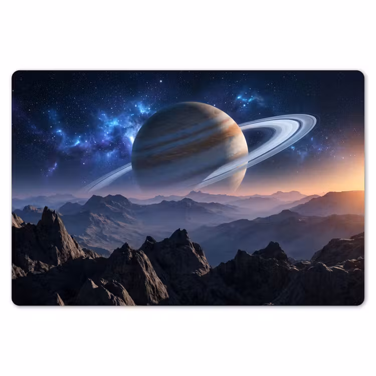 Fantasy - Kosmos - Landschap Placemat vinyl groot -zzsfeer1_Kitchenyeah-website