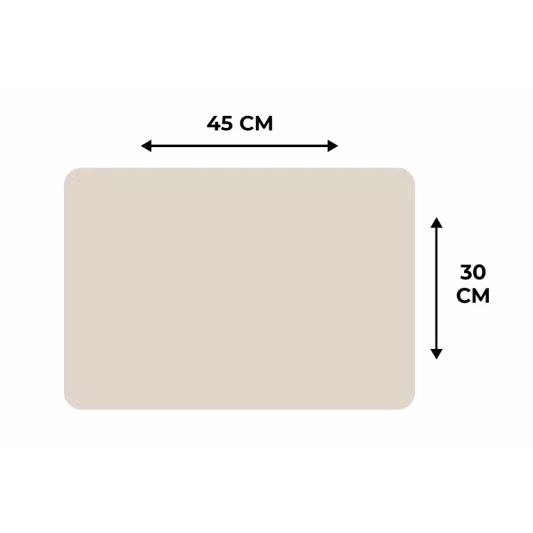 Fresh - Linen - Nude Placemat vinyl groot 368 -specs