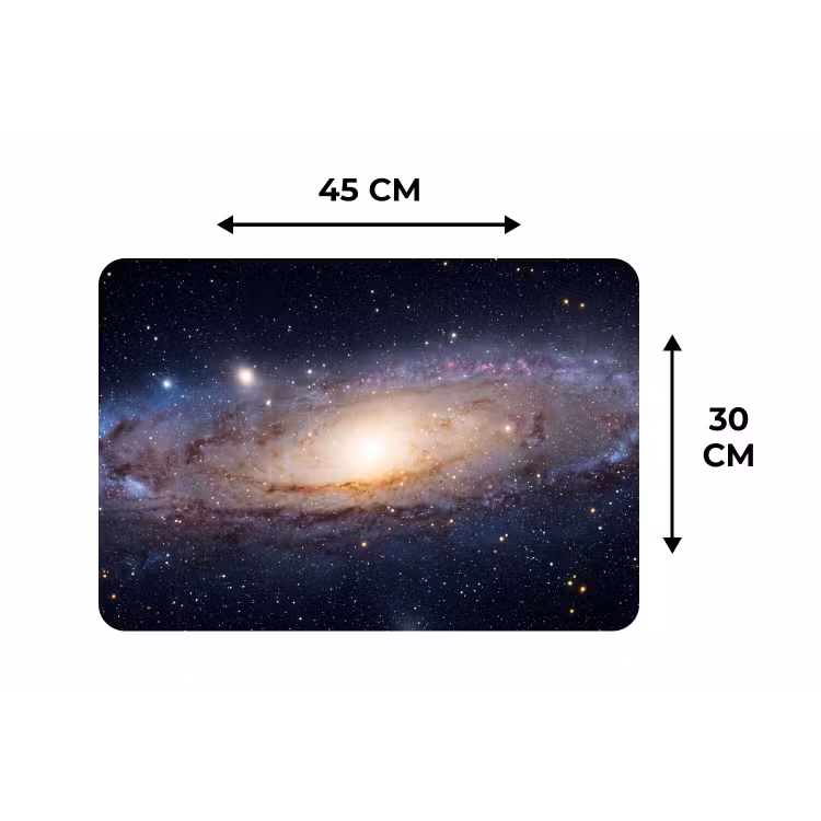 Placemat - 6 pieces - Galaxy - Space - Cosmos - Sterrenstelsel - Ruimte - Kosmos Placemat vinyl groot