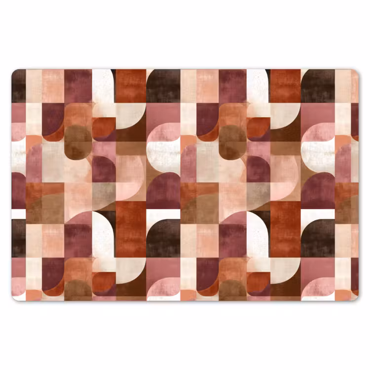 Geometrie - Modern - Retro Placemat vinyl groot 368 -zzsfeer1_Kitchenyeah-website