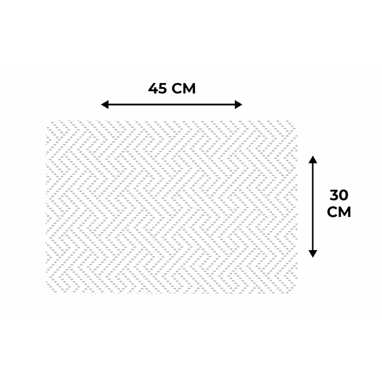 Grafisch - Patroon - Modern - Stippen Placemat vinyl groot 368 -specs