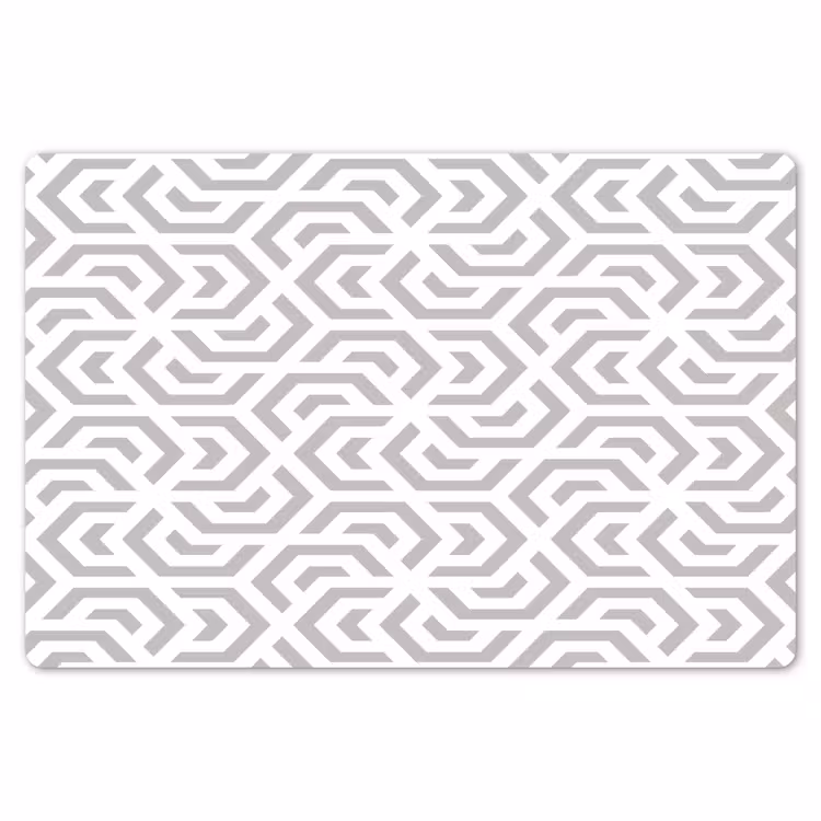 Grafisch - Patroon - Modern - Hexagon Placemat vinyl groot 368 -zzsfeer1_Kitchenyeah-website