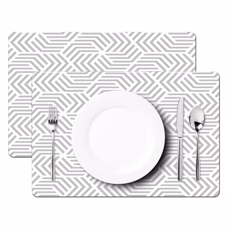 Grafisch - Patroon - Modern - Onderbroken Placemat vinyl groot 368 -zzsfeer2_Kitchenyeah-website