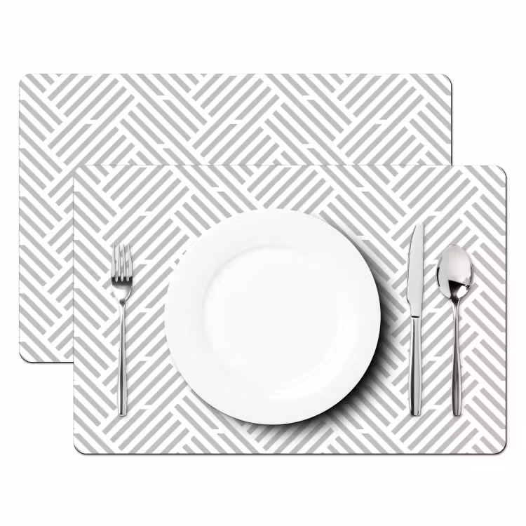 Grafisch - Patroon - Modern - Strepen Placemat vinyl groot 368 -zzsfeer2_Kitchenyeah-website