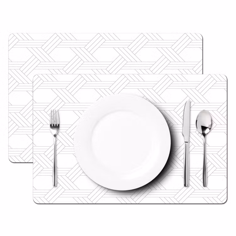Grafisch - Patroon - Modern - Driedubbel Placemat vinyl groot 368 -zzsfeer2_Kitchenyeah-website