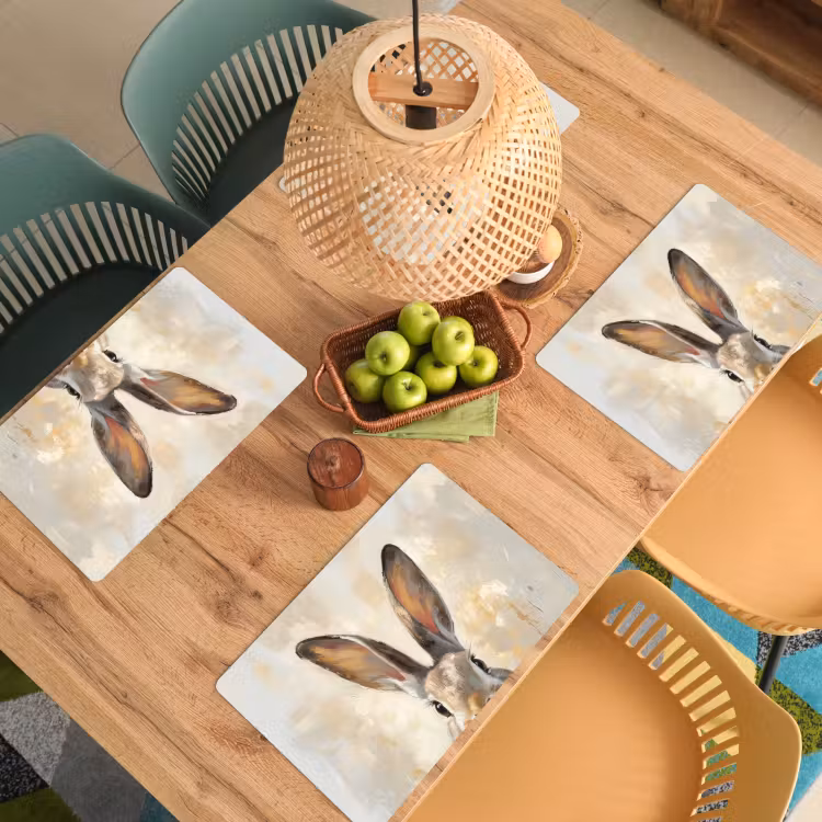 Haas - Oren - Bruin Placemat vinyl groot -zzsfeer5_Kitchenyeah-website