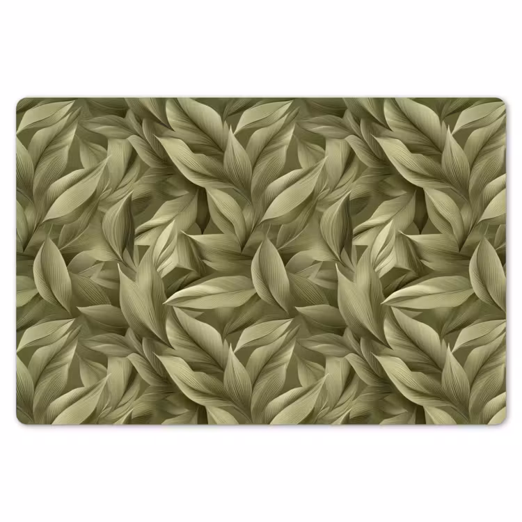 Bladeren - Modern - Groen Placemat vinyl groot 368 -zzsfeer1_Kitchenyeah-website