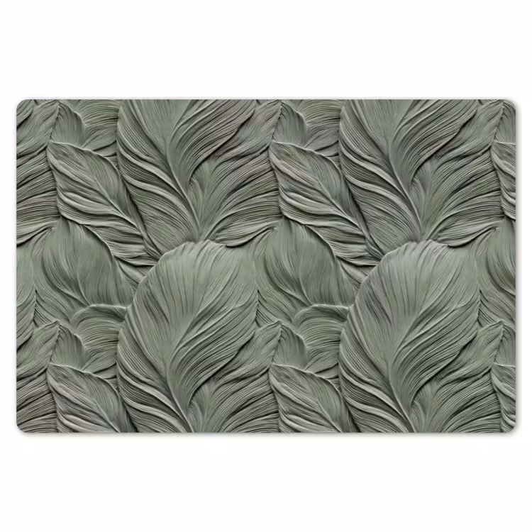 Bladeren - Textuur - Groen Placemat vinyl groot 368 -zzsfeer1_Kitchenyeah-website