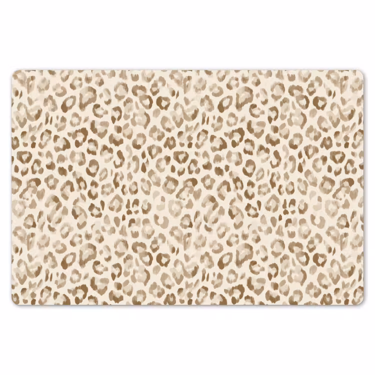 Luipaard - Klassiek - Beige Placemat vinyl groot 368 -zzsfeer1_Kitchenyeah-website