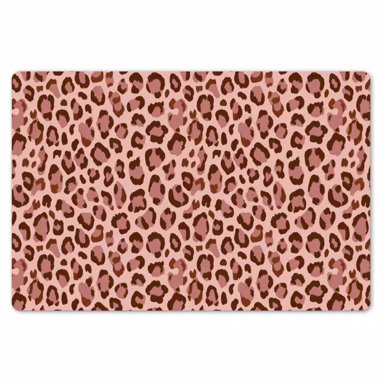 Luipaard - Patroon - Roze Placemat vinyl groot 368 -zzsfeer1_Kitchenyeah-website