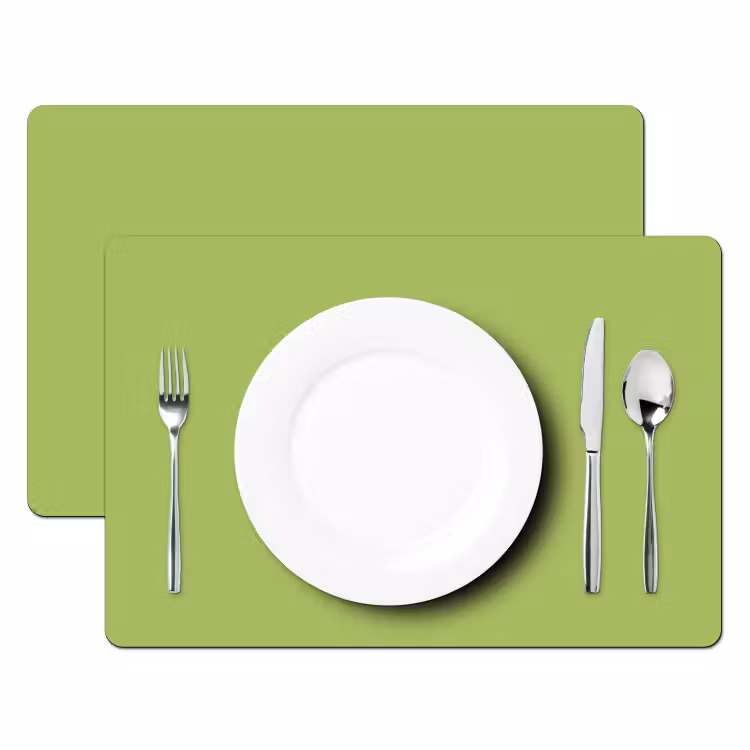 Lime - Glow - Groen Placemat vinyl groot 368 -zzsfeer2_Kitchenyeah-website