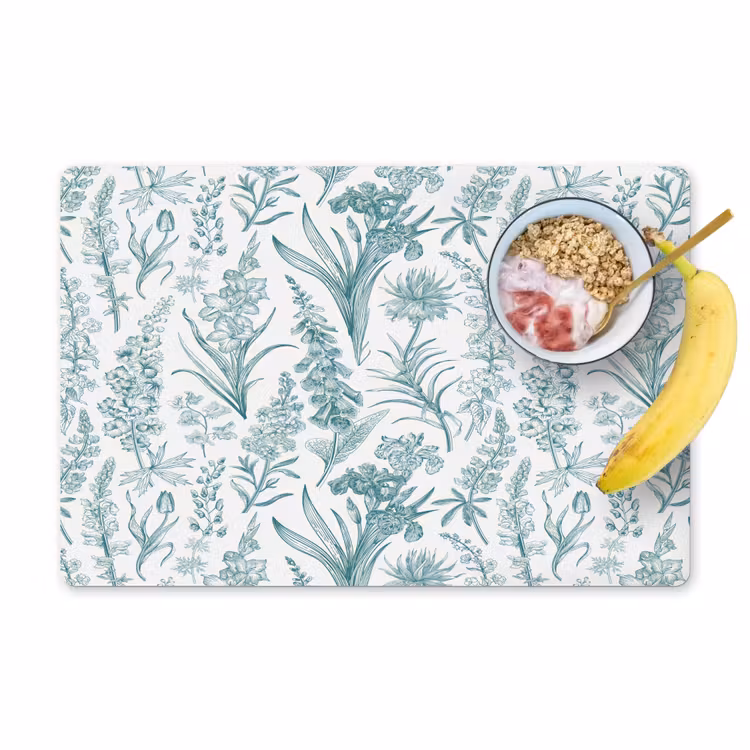 Lovely - Garden - Emerald Placemat vinyl groot 368 -zzzproduct_Kitchenyeah-website