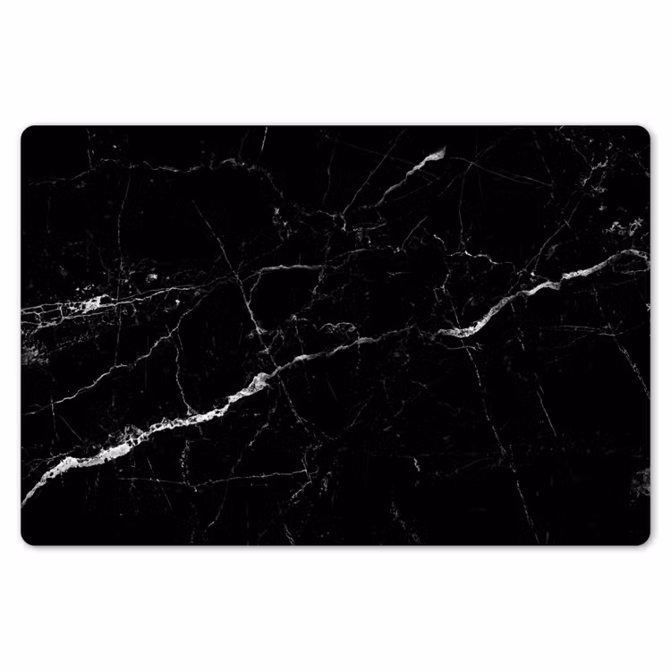 Marmer look - Zwart - Luxe Placemat vinyl groot -zzsfeer1_Kitchenyeah-website