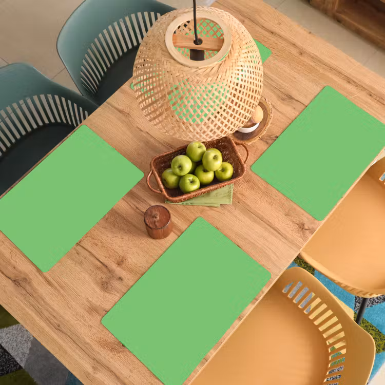 Meadow - Green - Groen Placemat vinyl groot 368 -zzsfeer5_Kitchenyeah-website