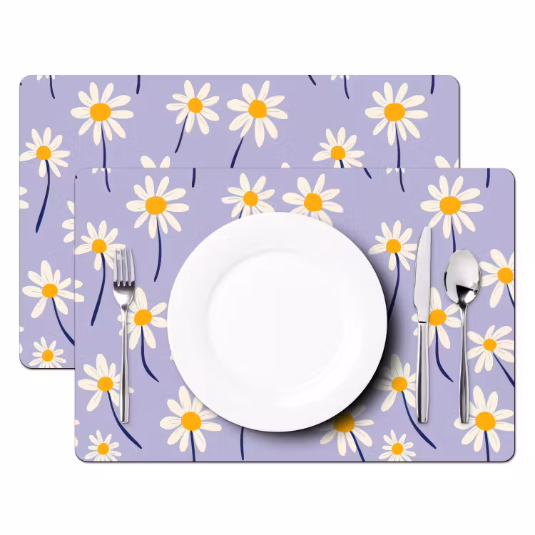 Modern - Madelief - Paars Placemat vinyl groot 368 -zzsfeer2_Kitchenyeah-website