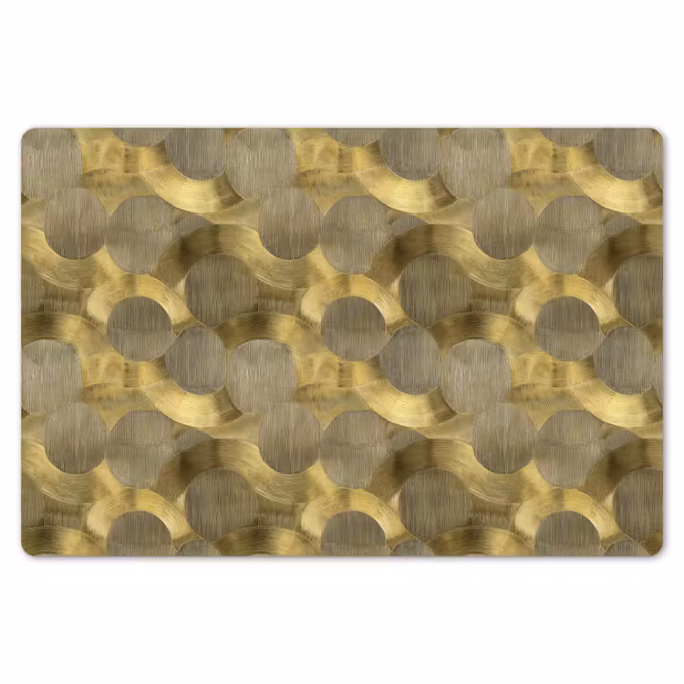 Modern - Geometrisch - Goud Placemat vinyl groot 368 -zzsfeer1_Kitchenyeah-website