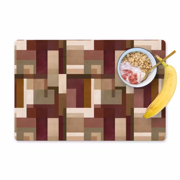 Modern - Geometrie - Kleurrijk Placemat vinyl groot 368 -zzzproduct_Kitchenyeah-website