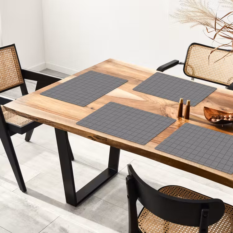 Modern - Patroon - Grijs Placemat vinyl groot 368 -zzsfeer4_Kitchenyeah-website
