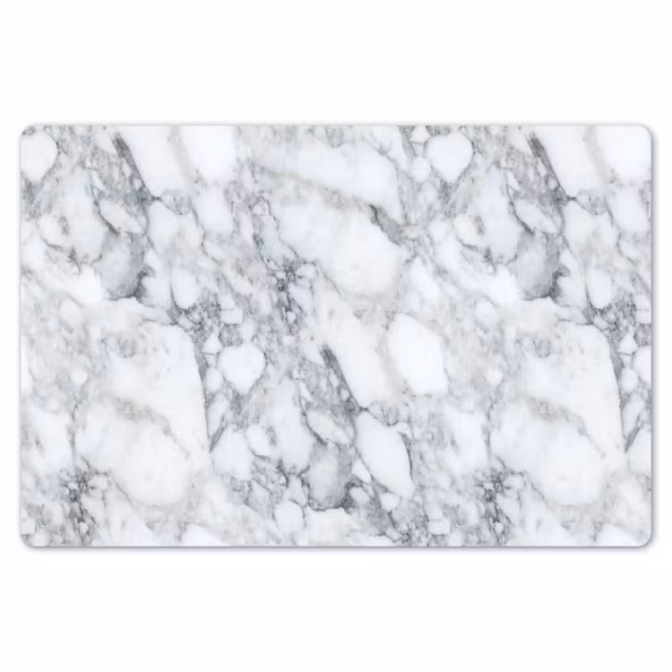 Mozaïek - Marmer - Wit - Onregelmatig Placemat vinyl groot 368 -zzsfeer1_Kitchenyeah-website
